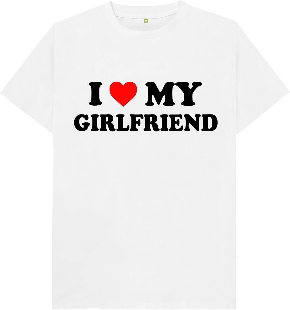I Love My Girlfriend Soulmates Gift Kids Womens Mens T Shirt
