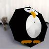 1pc Penguin Automatic Open/close, All-Season Portable Folding Umbrella, Travel, Everyday, Formal Events - Compact Luxury Parasol, Outdoor Accessory, D