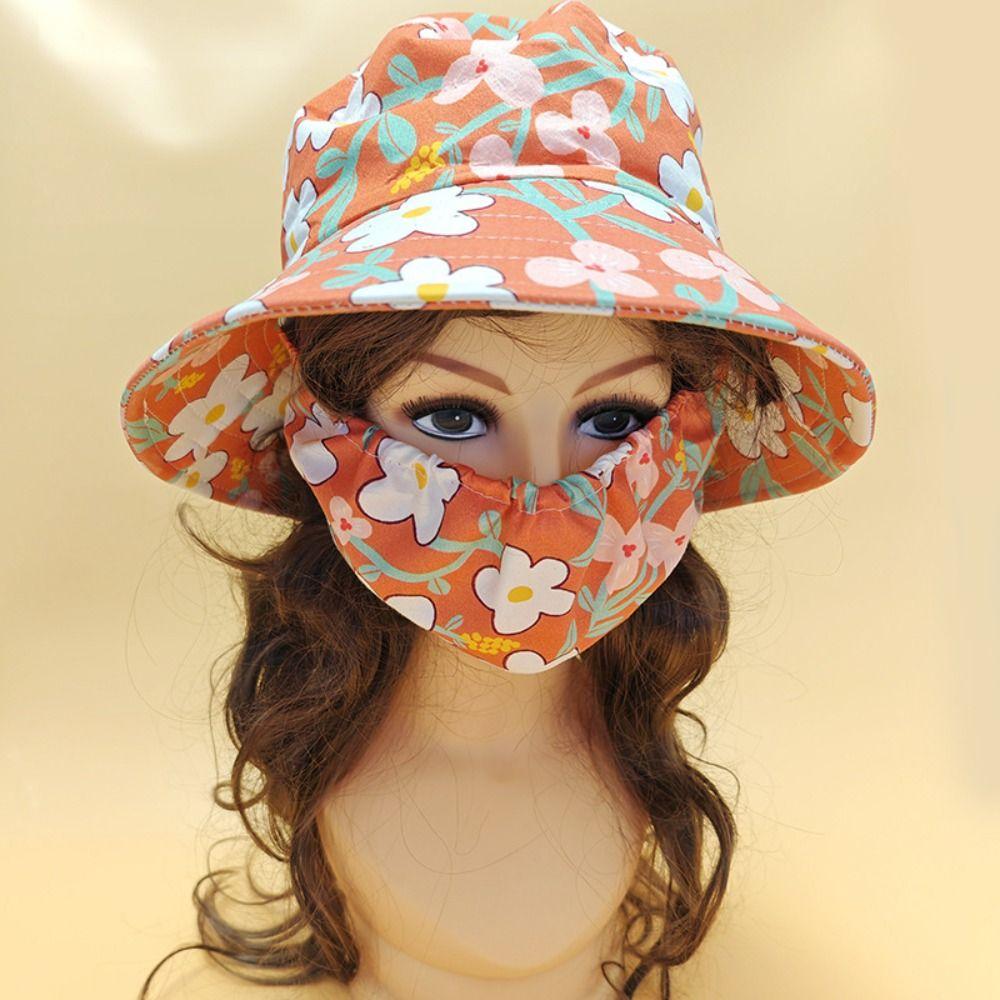Защита шеи, анти-УФ-защитная крышка для сбора чая, пылезащитная маска, шляпа рыбака, шляпа с цветком, солнцезащитный крем, шляпа на открытом воздухе