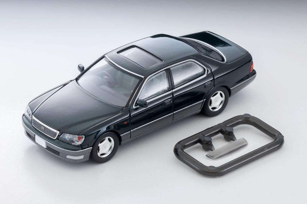 TOMYTEC Tomica Limited Vintage Neo 1/64 Scale LV-N356b Toyota Celsior C Spec F Package Green/Gray 1997 Model (Finished Product) 337638