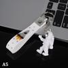 New Astronaut Decor Action Figures And Moon Keychain Resin Astronaut Statue Room Office Desktop Decoration Presents Key Chain