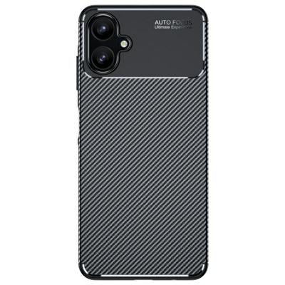 Etui Beline Carbon Armor Do Galaxy A06 5G, Czarne