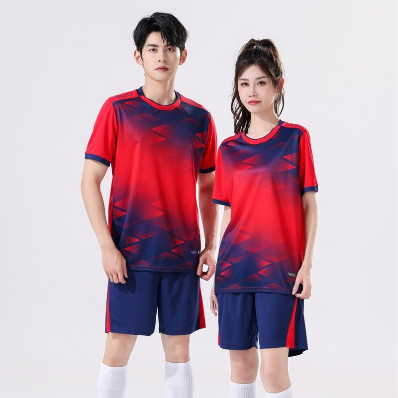 Kids Adults Quick-Dry Sports T-Shirt Short Sleeve Badminton Basketball Football Running Gym Striped Sizes