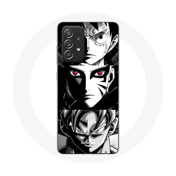 Coque - Maniacase - Samsung Galaxy A33 5G - Anime manga - Noir - Souple