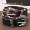 Y2K Women Gothic Belts Rivet Punk Hip Hop Belt Fashion Waist Belts