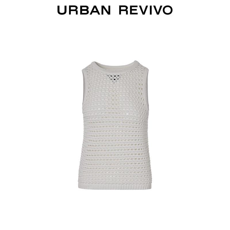 UR Women's Textured Hollow-Out Knit Vest