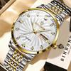 BINBOND Quartz Watches for Men Luxury Luminous Waterproof Precise Auto Date Week Display Men's Watch Casual Sturdy Reloj