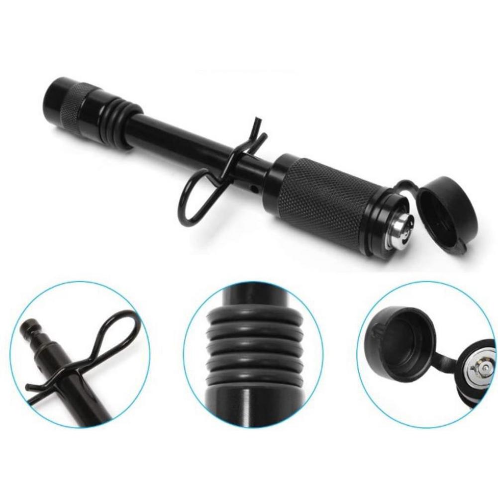 Удлиненный замок для прицепа, прочный замок сцепного штифта, гантельный замок для прицепа, замок для автофургона, оборудование для транспортировки внедорожных транспортных средств