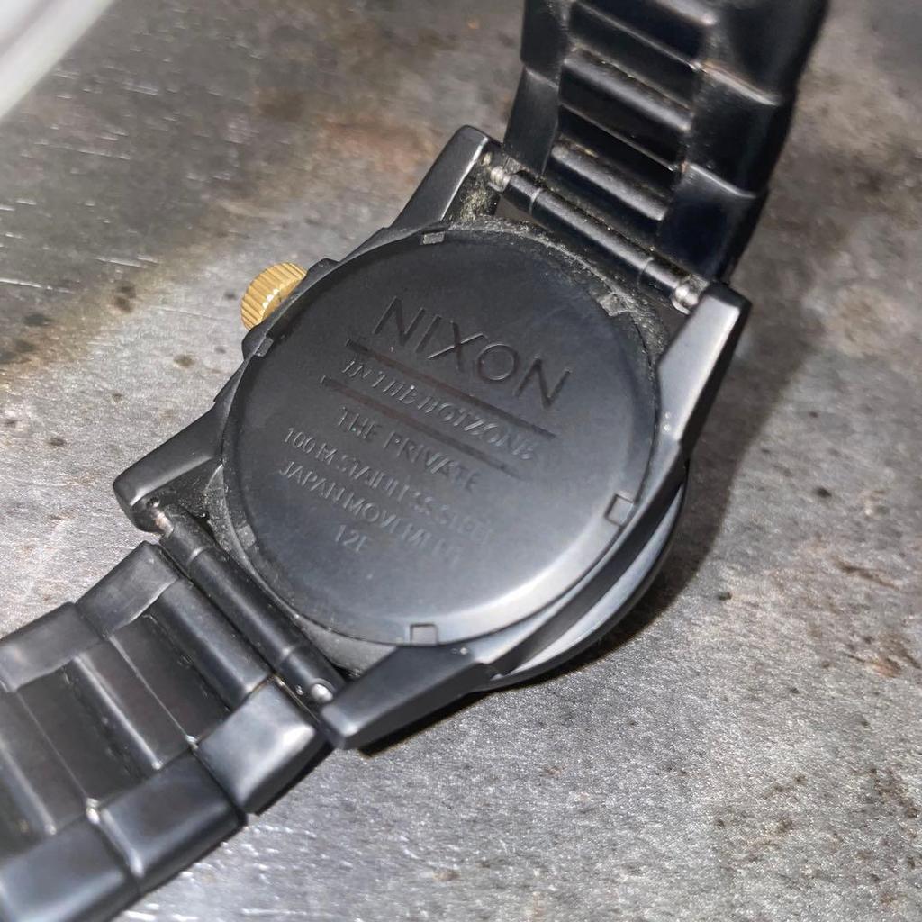 Б/у часы NIXON Черные The Private SS