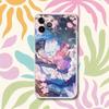 Saigyouji Y-Yuyuko Anime Phone Case For iPhone 17,16e,16,15,14,13,12,11 Mini Pro Max X,XR,XSMAX 8,7 Air Plus Transparent Soft