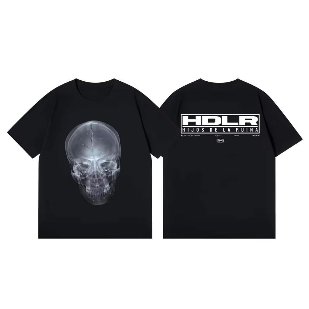 2026 Rap Duo Natos Y Waor Tour Graphic T Shirts Unisex Unisex Clothing Gothic Fashion TShirts Hip Hop Vintage Short Sleeve Tees