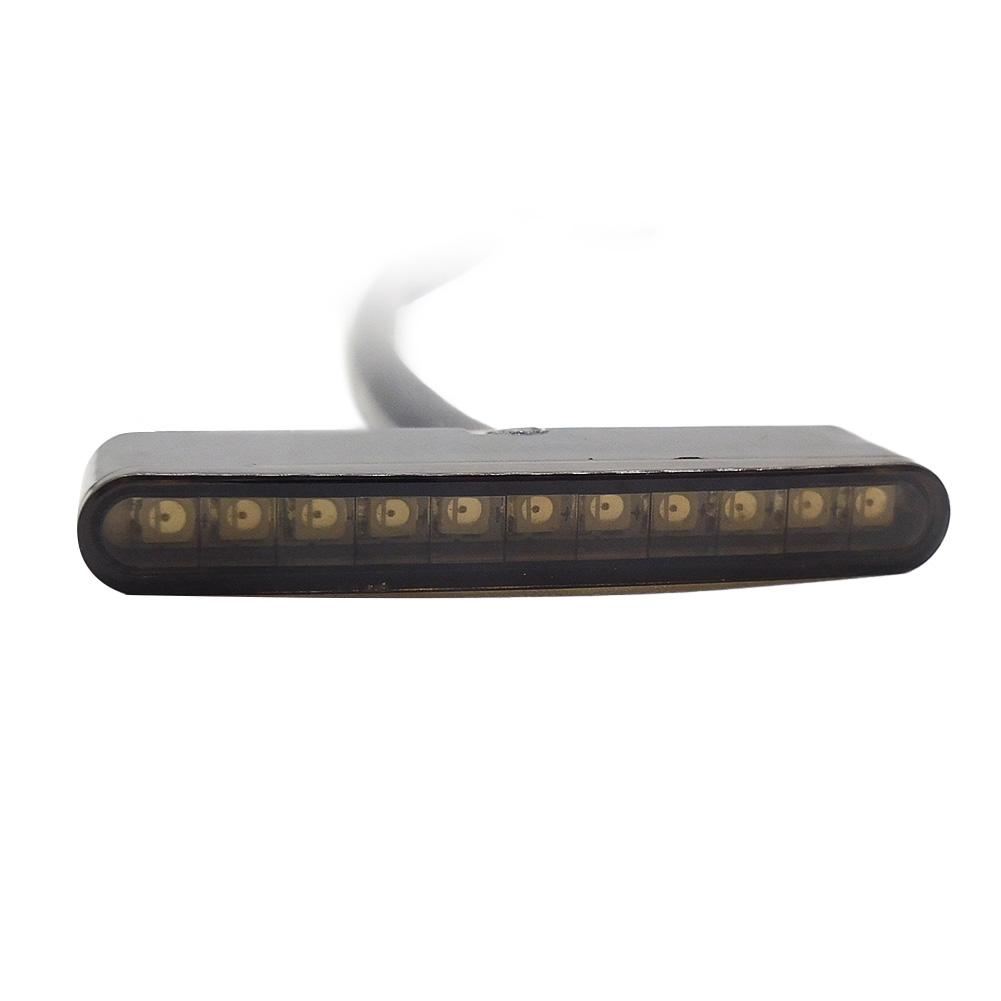 Universal Mini 12V Motorcycle Rear Brake LED Tail Stop Light Lamp for Dirt Bike Motorbike License Plate Light Decorative Lamp