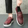 Mens Dress Shoes Men's  Leather  Skin Shoes for Men Elegant Casual Business Luxury Social Male Shoe