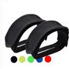 1 Pair Nylon Bicycle Pedal Straps Foot Strap Belt Adhesive Bicycle Pedals Toe Clip Fixed Gear Road Bike Parts MTB Accessories