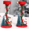Anti Slip Tea Light Candle Stand Resin Santa Claus Candle Holders  Party Favors