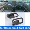 Аксессуары для интерьера для Honda Freed 2024 2025 2026 Накладка на ручку двери из углеродного волокна Накладка на вентиляционное отверстие кондиционера
