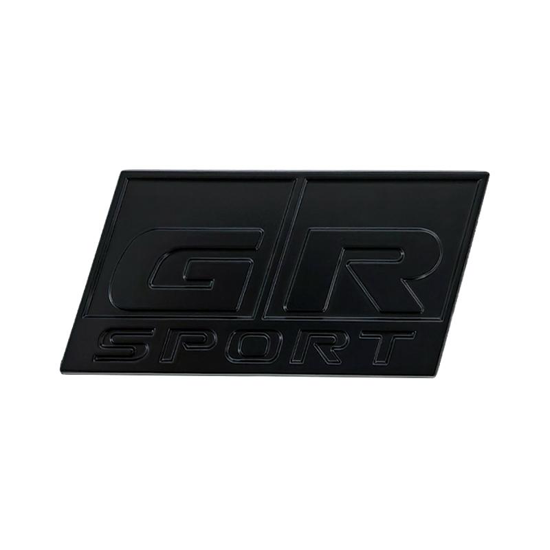 3D Metal Logo GR Sport Emblem Car Front Grill Badge Trunk Decal Sticker Accessories