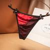 Women's Sexy Panties Lace G-string Sexy Thin Belt Lingerie Thongs Silky Seamless Lady Charming Thongs Underwear