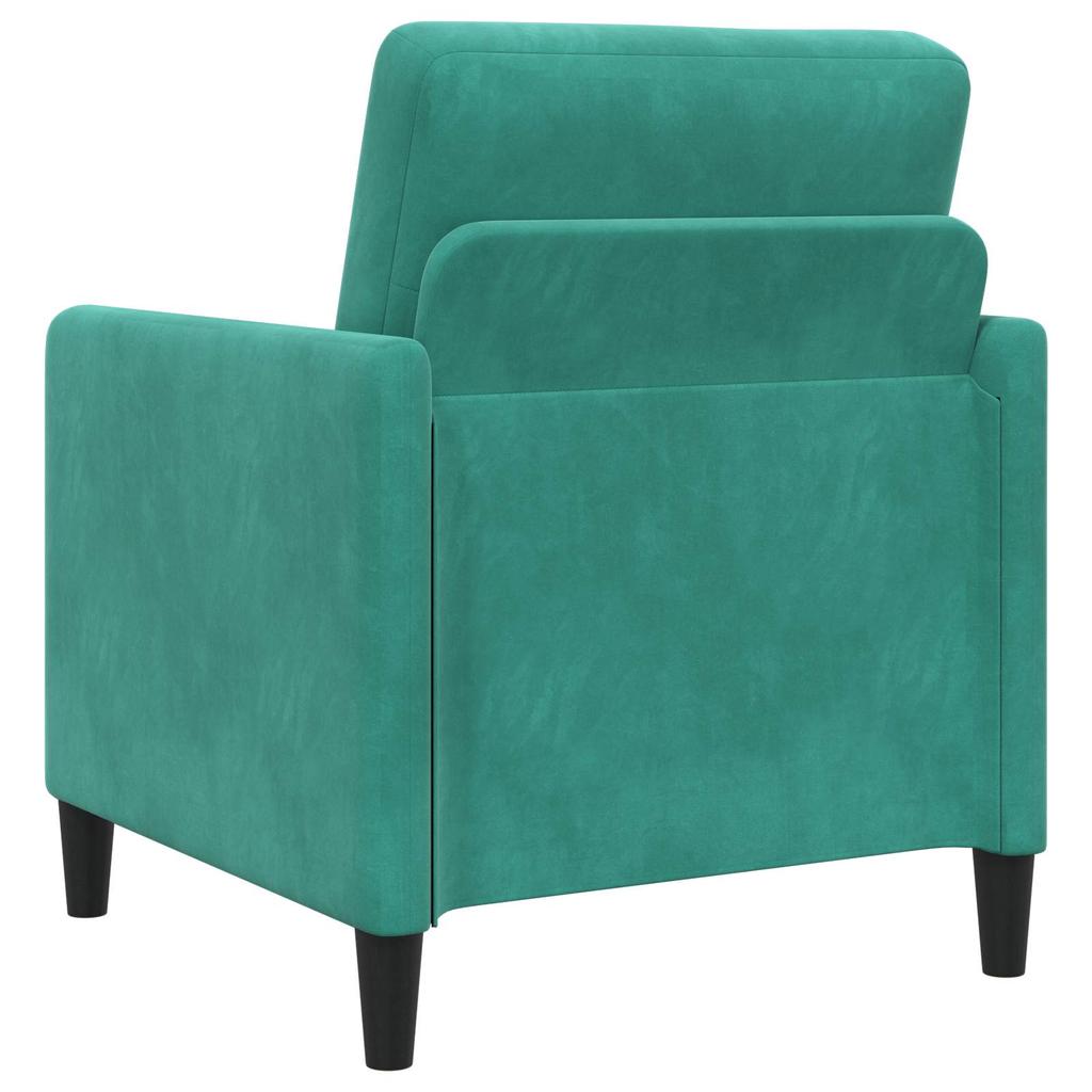 Sofa Set with Storage 2 pcs Turquoise Polyester
