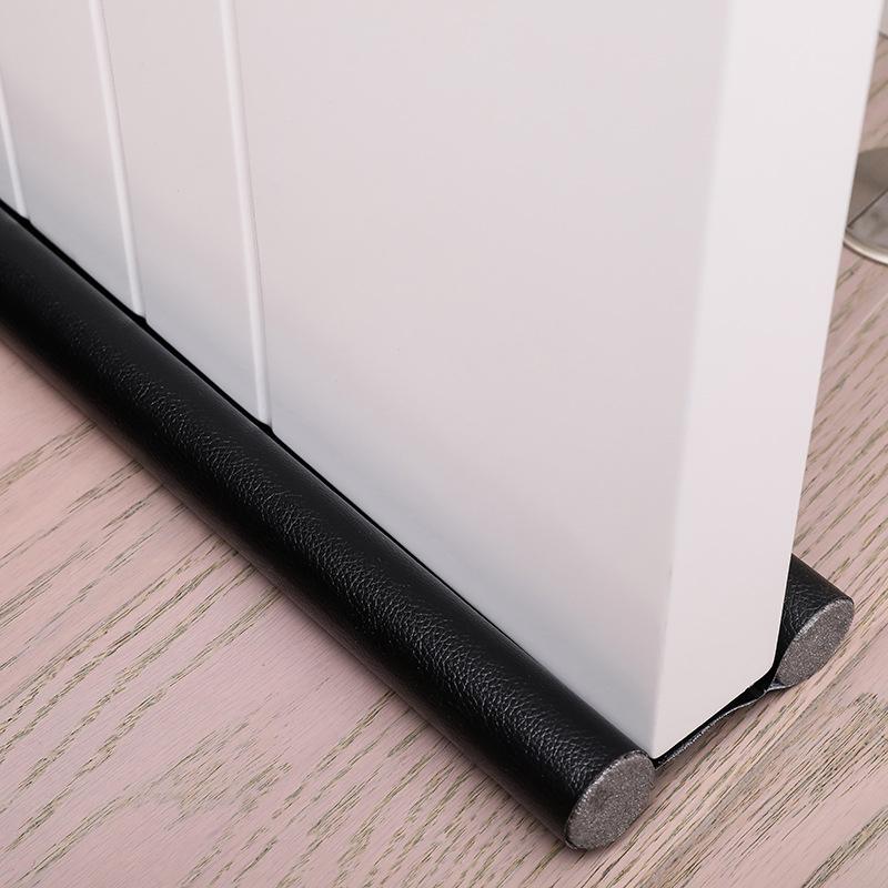 Xiaomi Door Bottom Windproof Sealing Strip Draught Excluder Stopper Double Protector Doorstop Dust-proof Blocker Leather Sealer Sound