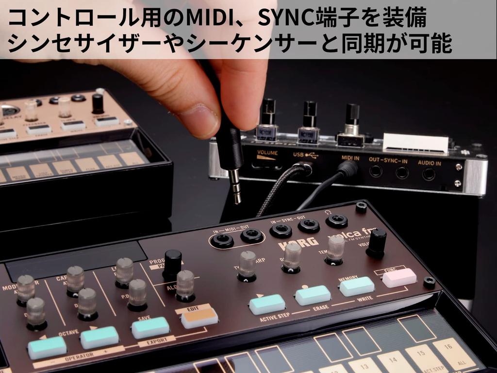 Синтезатор KORG FM, 6 голосов, хорус, реверберация, питание от батареек, динамик, наушники, компактный размер, который можно использовать где угодно, встроенный volca fm2