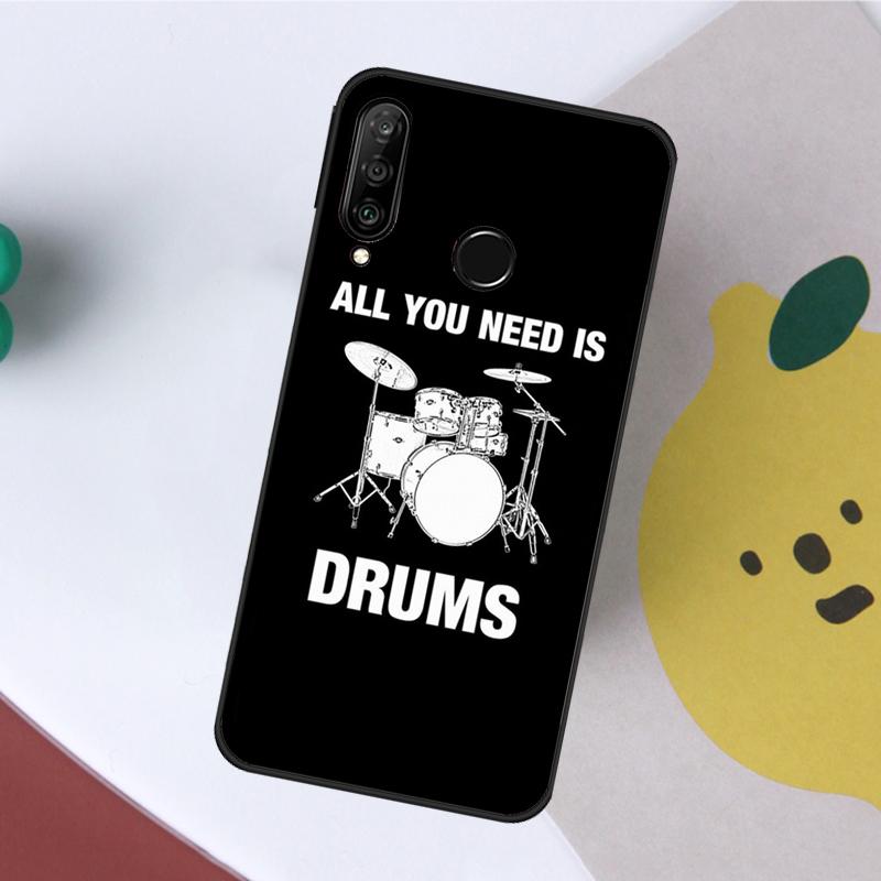 Чехол Барабан Барабанщик Музыка Dj Для Huawei Nova 12s 12i 11i 8i Y73 Y72 Y61 Y91 Y90 Y70 Y60 9 10 SE P30 P40 Lite P60 Pro