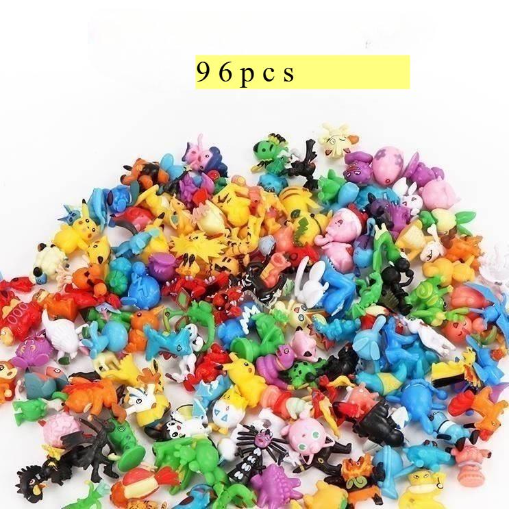 24-144 шт. Фигурки Покемон Пикачу Игрушки 2-3 см Мини-фигурки Модель Игрушка Пикачу Аниме Кукла для Детей Подарок на День Рождения Рождество