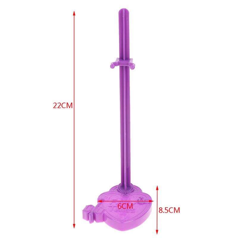 5 шт., подставка для куклы, держатель для дисплея, модель фиолетового цвета, аксессуары для модели игрушки