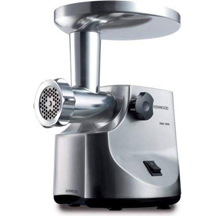 Meat Grinder - KENWOOD MG510 - Power 450W - Metal Body and Screws - 3 Steel Grids