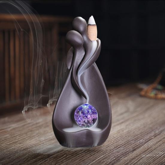 Декоративная поза для объятий, украшение прочного настольного орнамента, горелка с обратным потоком, домашний декор, горелка с обратным потоком
