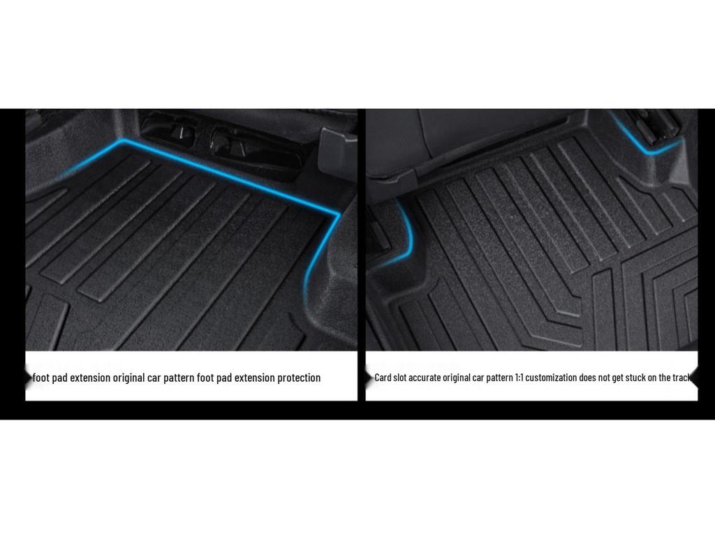 Skoda Octavia Pro Waterproof TPE Car Floor Mats for Models 2016-2025
