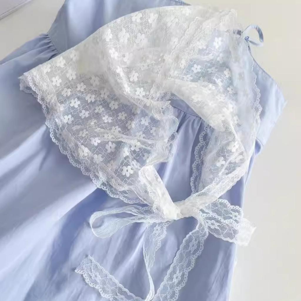 Французская ретро цветочная кружевная повязка на голову женская милая шелковый платок приморская сумка головной треугольный платок литературный фото-шарф