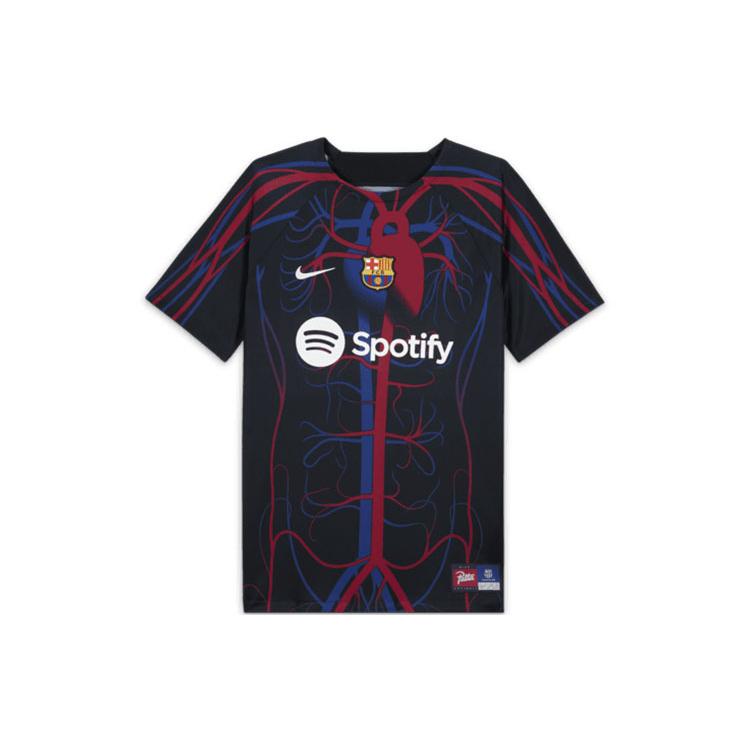 Новая предматчевая футболка Patta X Barcelona Fc Culers Del Món FD2372-011