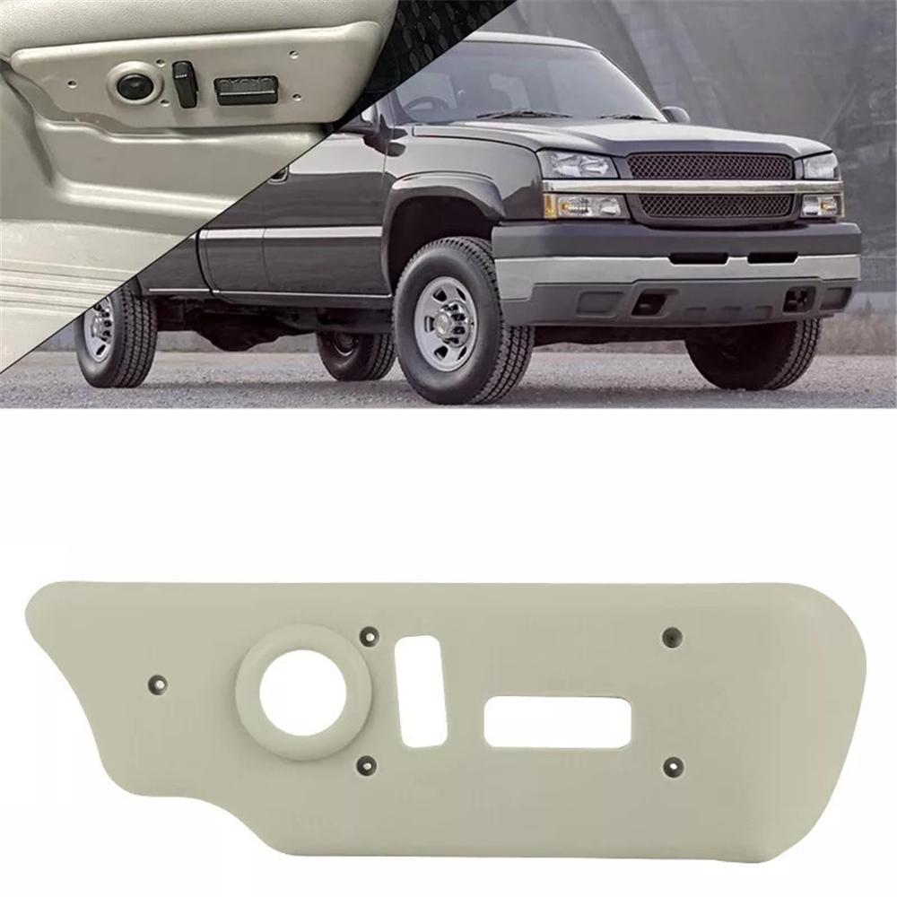 Front Right Seat Control Switch Bezel Cover For 03-06 Silverado/Sierra 1500 3500