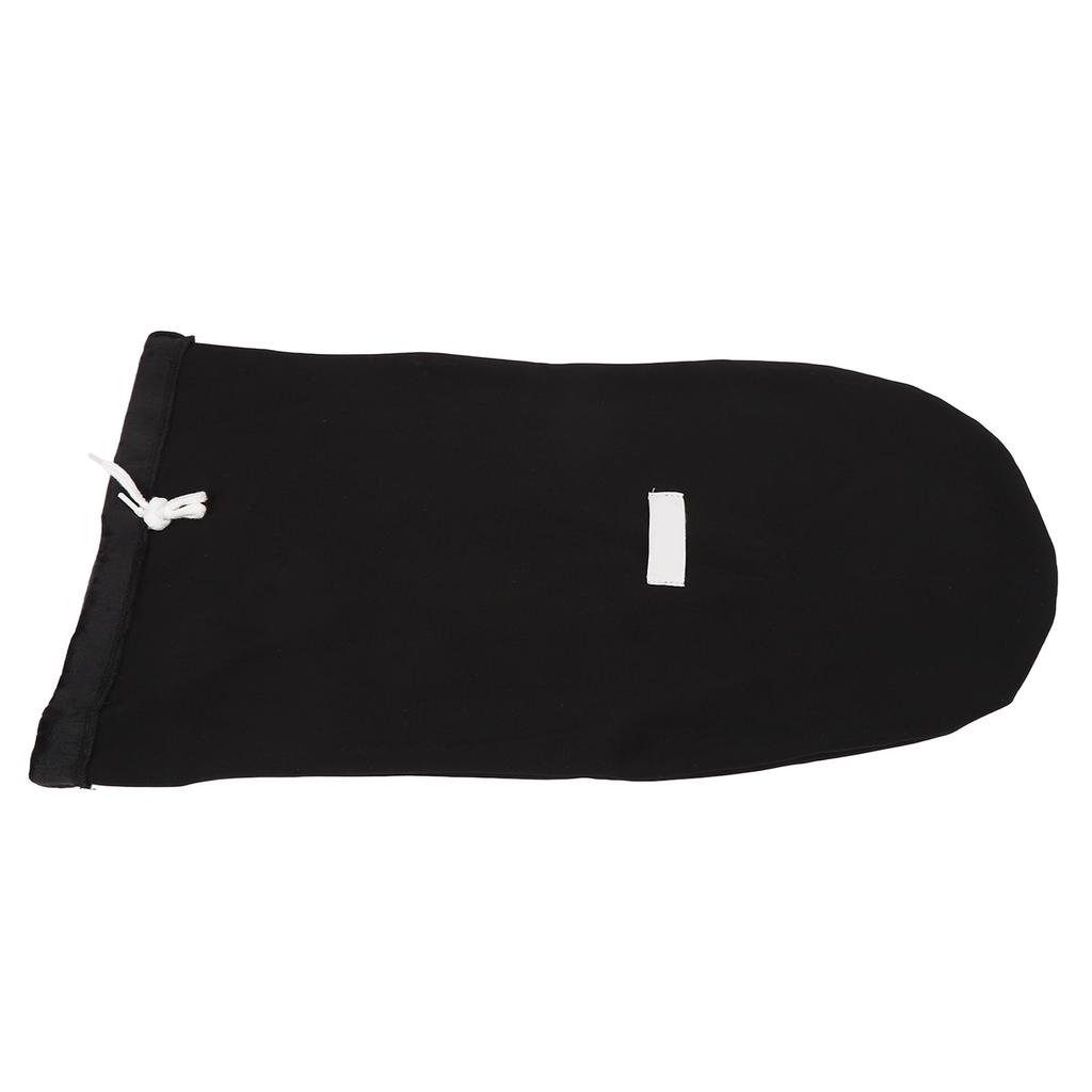 Cast Sock with Straps Black Cotton Fleece Cast Toe Cover Warmer for Rehabilitation After Fracture