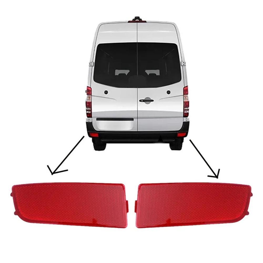 2 pcs Rear Bumper Reflector Case For Mercedes Benz Sprinter 3500 Sprinter 3500