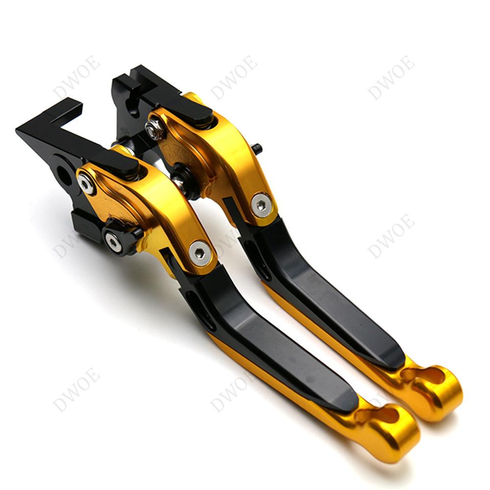 Motorcycle CNC Aluminum Adjustable Folding Brake Clutch Levers Extendable Handlebar Hand Grips for Yamaha FJ1200 XJR1200