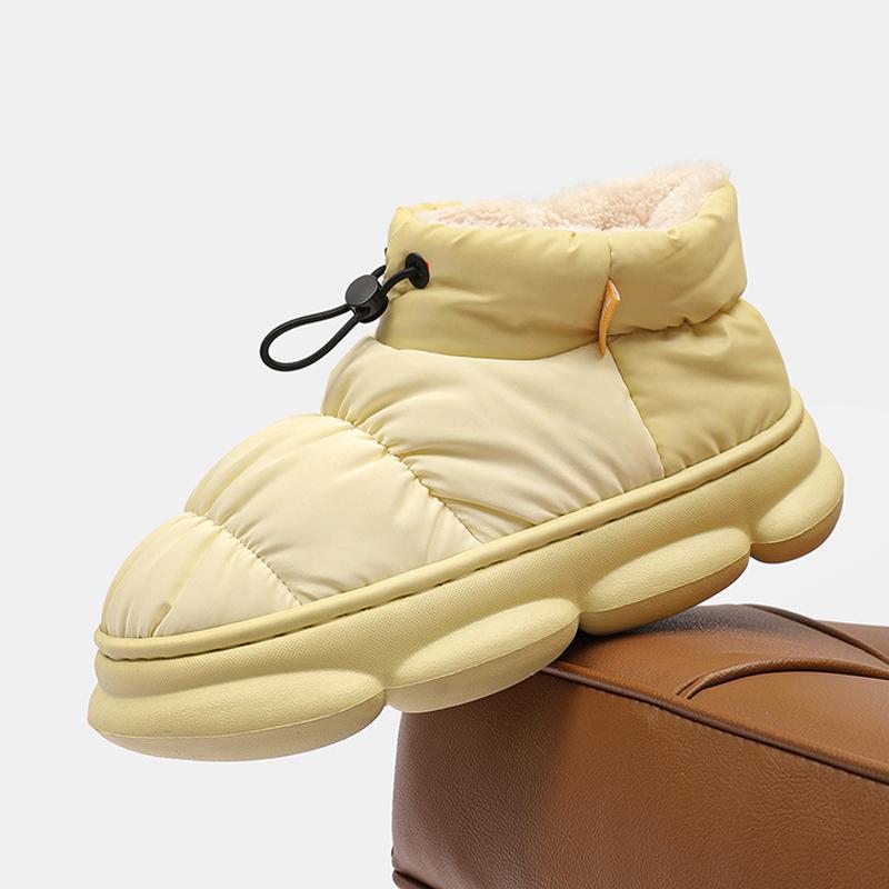 Зимняя обувь для женщин 2024 года, теплые пушистые меховые зимние сапоги, водонепроницаемые, высокие, легкие, на платформе, ботильоны Botas Mujer