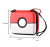 Pokemon Жесткая сумка Премиум для хранения карт Органайзер для игрушек Портативный чехол для переноски с плечевым ремнем Подарки для мальчиков и девочек