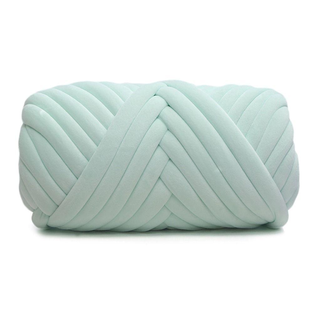 Для ковров-корзинок толстая бархатная пряжа для шитья крючком своими руками пряжа для ручного вязания клубок тканых ниток