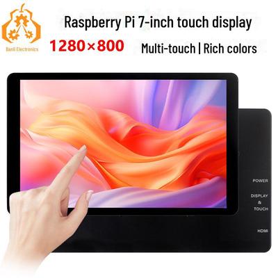 Емкостный сенсорный дисплей Raspberry Pi 7" 1280x800 с HDMI/Type C