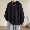 Свитер мужской осенне-зимний свободный и ленивый стиль высококачественный японский стиль ретро однотонный внутренний свитер модный бренд