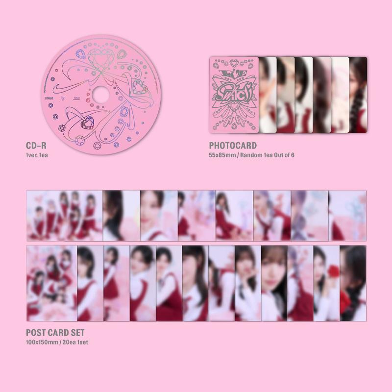 IVE THE 2nd EP [IVE SWITCH] (ON Ver. / OFF Ver. / SPIN-OFF Ver. / LOVED IVE Ver.)