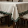 12M Droplet Shape Vintage Fringe Trim Crystal Hanging Beads Lace Trim Ribbon  Window Treatment
