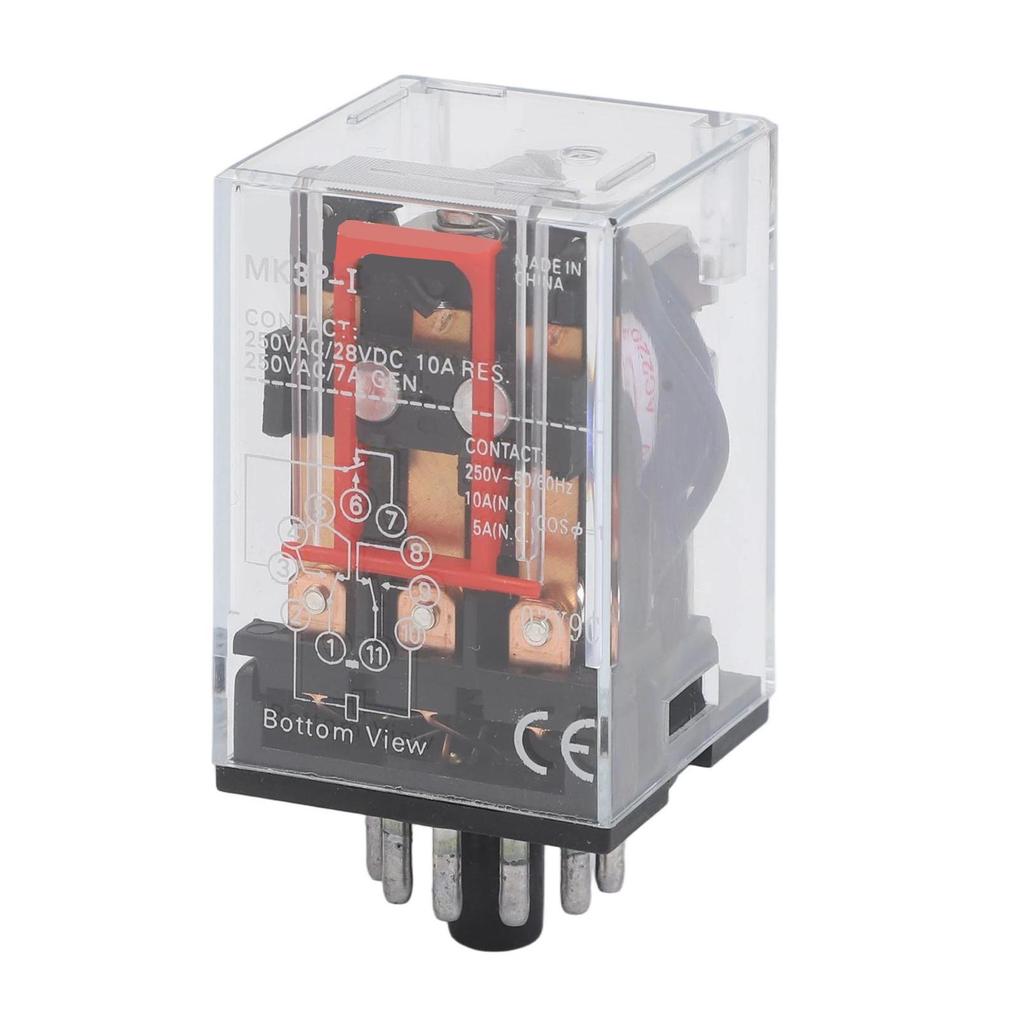 1pc MK3P-I MK3P AC 220V 220VAC Relay 11 Pin 10A 250VAC FS Small General Purpose Electromagnetic Relay Without Base Electrical