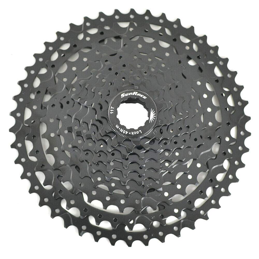 SunRace CSMS3 Wide Ratio Cassette 10 ST1879 11-46T, Speed, Black,