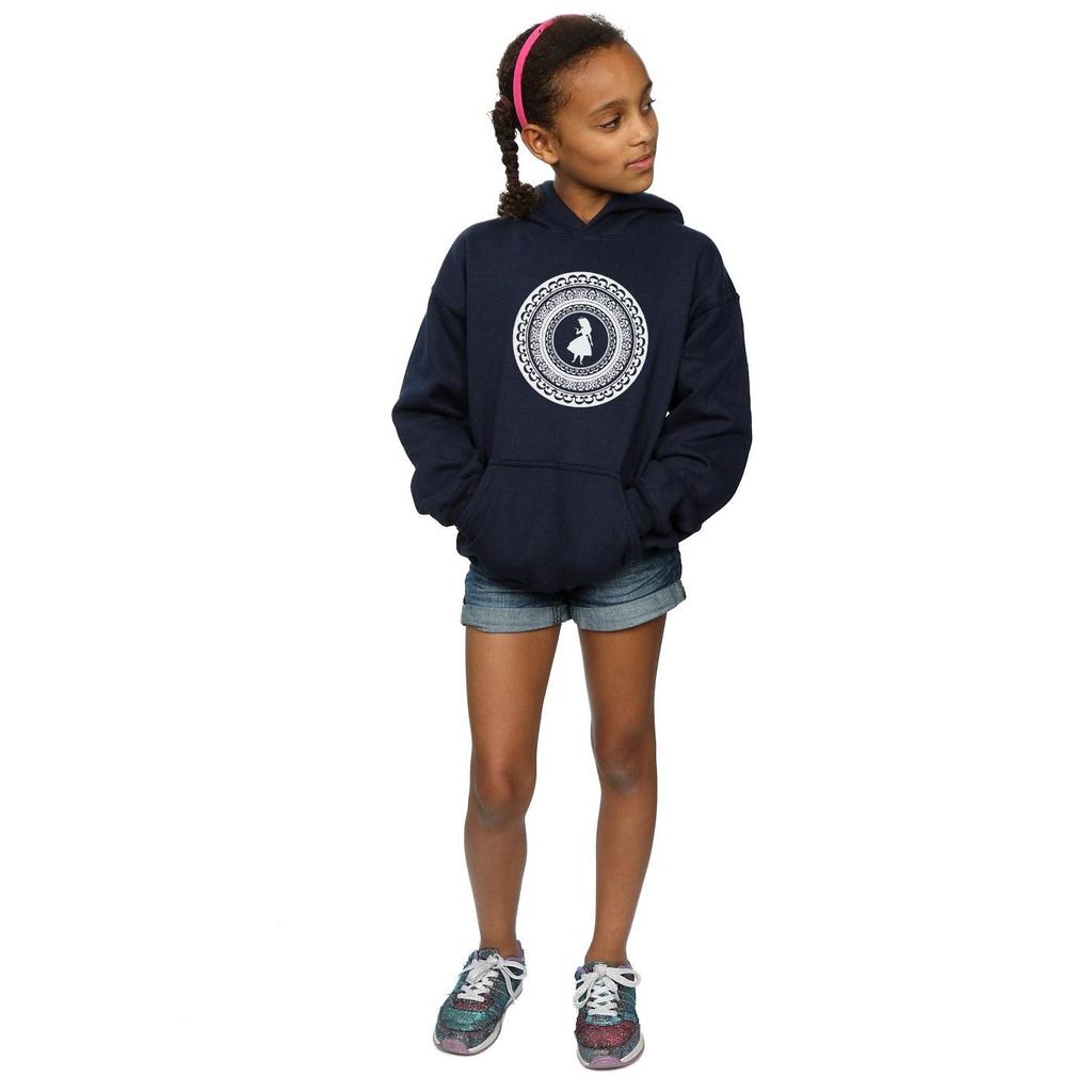 Disney Girls Alice In Wonderland Circle Hoodie