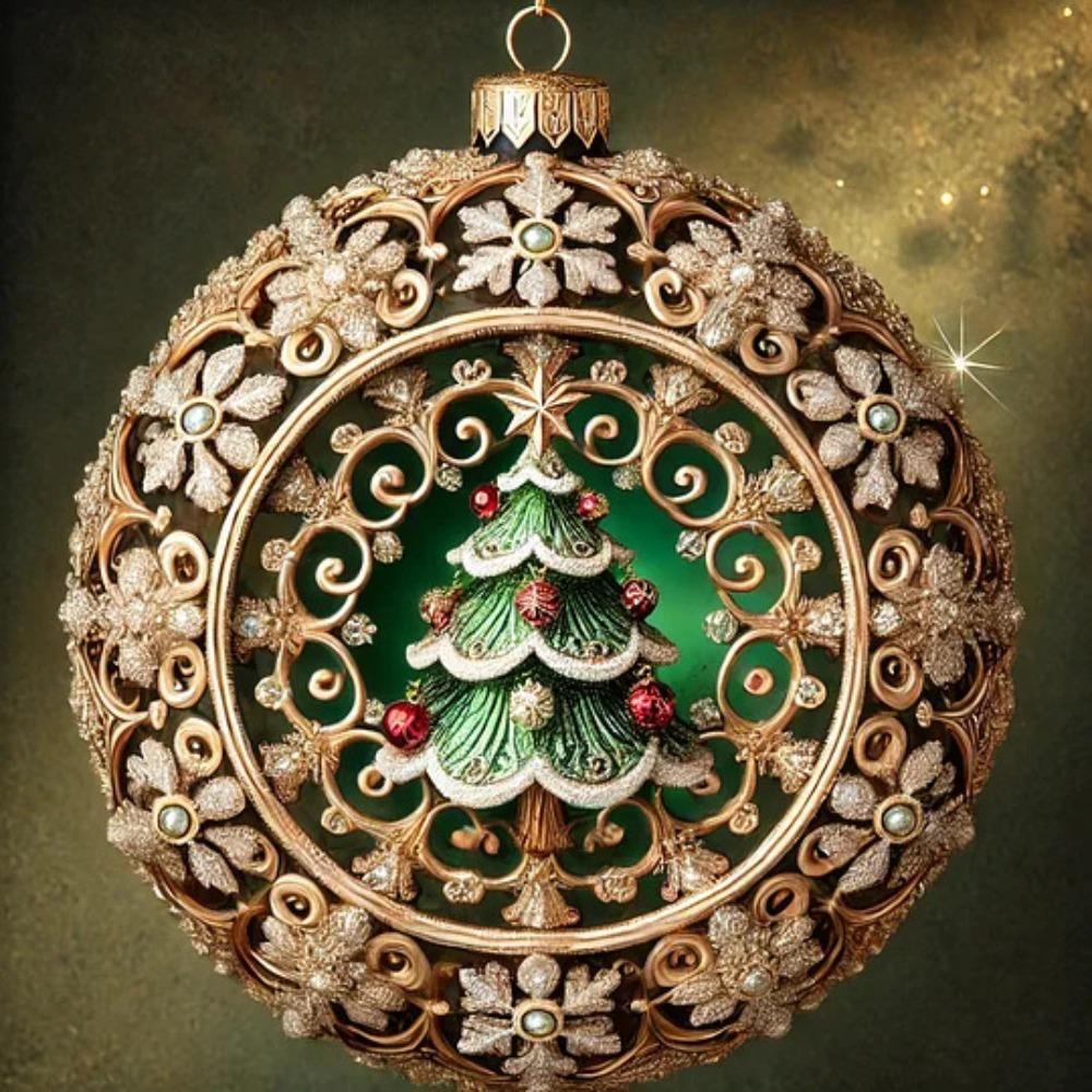 Fairy Tale Planet Christmas Tree Decoration Acrylic Flat Acrylic Hanging Decoration  Holiday Party