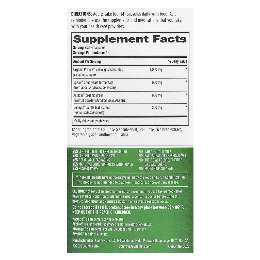 Gut Connection® Digestive Balance™, 60 Veggie Capsules