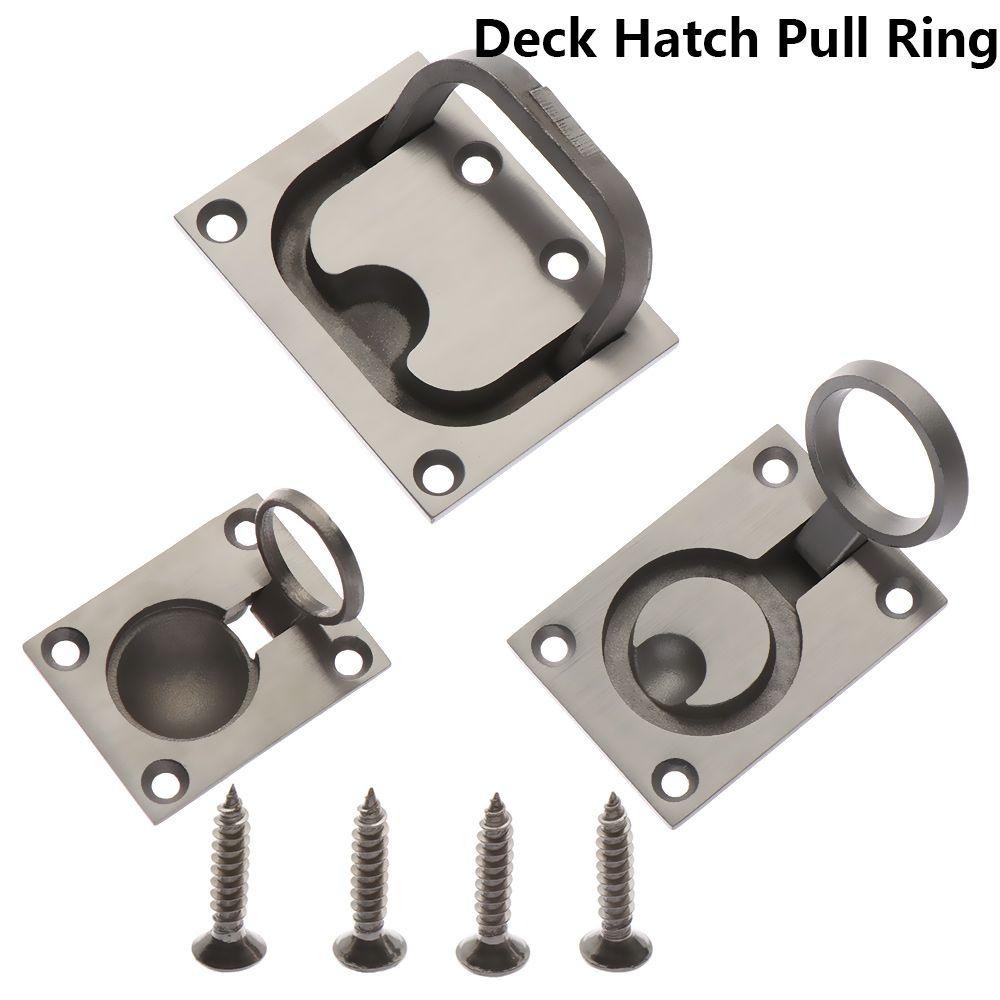 Kitchen Boat Supplies Deck Hatch Pull Ring Recessed Flush Pullers Door Knobs Cupboard Handles
